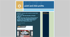 Desktop Screenshot of point-click-profits.blogspot.com