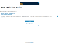 Tablet Screenshot of point-click-profits.blogspot.com