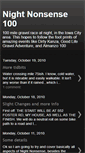 Mobile Screenshot of nightnonsense100.blogspot.com
