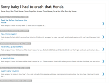 Tablet Screenshot of hadtocrashthathonda.blogspot.com