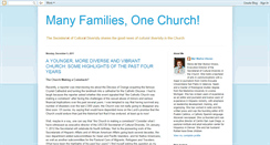 Desktop Screenshot of culturaldiversityinthechurch.blogspot.com