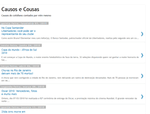 Tablet Screenshot of causoscousas.blogspot.com