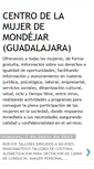 Mobile Screenshot of centromujermondejar.blogspot.com