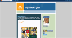 Desktop Screenshot of 365ofveganliving.blogspot.com