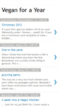 Mobile Screenshot of 365ofveganliving.blogspot.com