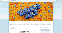 Desktop Screenshot of chubbyartnews.blogspot.com