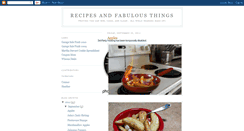 Desktop Screenshot of bradbergrecipes.blogspot.com
