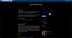 Desktop Screenshot of danieldonovan3.blogspot.com