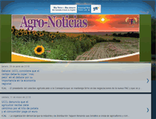 Tablet Screenshot of notiagricultura.blogspot.com