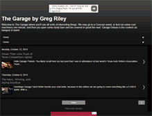 Tablet Screenshot of garagedlx.blogspot.com