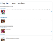 Tablet Screenshot of lilley-lilley.blogspot.com