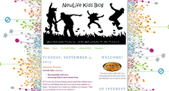 Desktop Screenshot of newlifekidsblog.blogspot.com