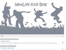 Tablet Screenshot of newlifekidsblog.blogspot.com