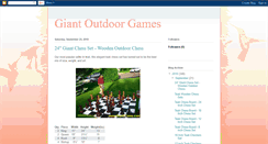 Desktop Screenshot of outdoor-game.blogspot.com