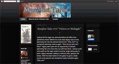 Desktop Screenshot of manifest-tales.blogspot.com