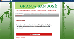 Desktop Screenshot of granja-sanjose.blogspot.com