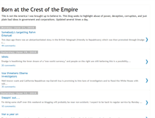 Tablet Screenshot of bornatthecrestoftheempire.blogspot.com