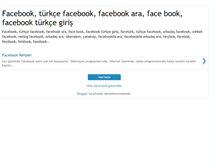 Tablet Screenshot of facebookara.blogspot.com