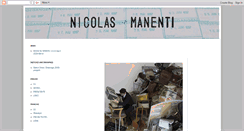 Desktop Screenshot of nicolasmanenti.blogspot.com