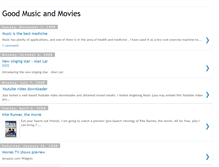 Tablet Screenshot of good-music-and-movies.blogspot.com