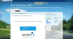 Desktop Screenshot of orceconstrucoes.blogspot.com