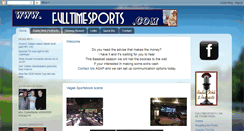 Desktop Screenshot of fulltimesports.blogspot.com