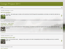 Tablet Screenshot of congoproject2011.blogspot.com