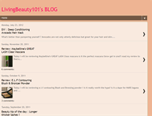 Tablet Screenshot of livingbeauty101.blogspot.com