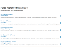 Tablet Screenshot of nurse-florencenightingale.blogspot.com