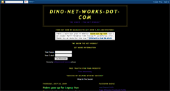 Desktop Screenshot of dino-net-works.blogspot.com