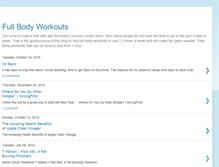 Tablet Screenshot of fullbodyworkout.blogspot.com