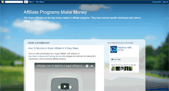 Desktop Screenshot of affiliateprograms77.blogspot.com