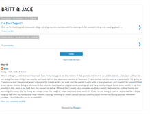 Tablet Screenshot of brittandjace.blogspot.com