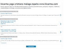 Tablet Screenshot of kicarmayogacristiano.blogspot.com