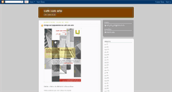 Desktop Screenshot of cafeechacomarte.blogspot.com