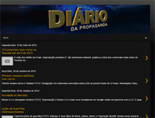 Tablet Screenshot of diariodapropaganda.blogspot.com