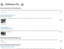 Tablet Screenshot of inhumanista.blogspot.com