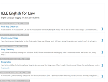 Tablet Screenshot of english4law.blogspot.com