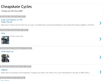 Tablet Screenshot of cheapskatecycles.blogspot.com