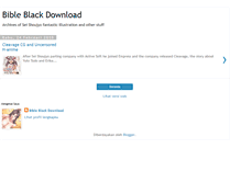 Tablet Screenshot of bibleblackdownload.blogspot.com