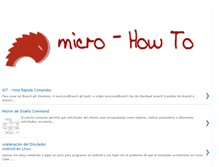 Tablet Screenshot of micro-howto.blogspot.com