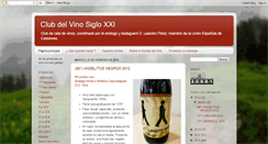 Desktop Screenshot of clubdelvinosigloxxi.blogspot.com