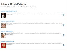 Tablet Screenshot of juliannehoughpictures.blogspot.com