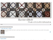 Tablet Screenshot of barristersblock.blogspot.com