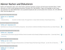 Tablet Screenshot of kochmaenner.blogspot.com
