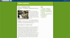 Desktop Screenshot of magazine-qq.blogspot.com
