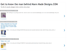 Tablet Screenshot of mannmadedesigns.blogspot.com