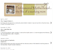 Tablet Screenshot of professionalmotherhood.blogspot.com