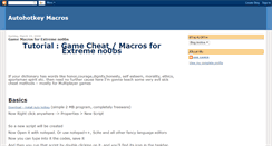 Desktop Screenshot of game-macro.blogspot.com