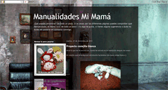 Desktop Screenshot of manualidadesmimama.blogspot.com